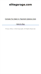 Mobile Screenshot of elitegarage.com